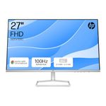 HP Series 5 27" FHD Monitor (527sf) - 100Hz Refresh Rate, 1500:1 CR, 99 percent sRGB Colour & 300 Nits - HDMI & VGA Ports - Low-Blue Light, Ergonomically Adjustable, WWCB Certified - Responsibly Made