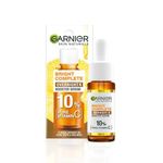 Garnier Bright Complete Night Vitamin C Serum With 10% Pure Vitamin C for Bright Skin, PM Routine Vitamin C Serum Suitable For All Skin Types, 15ml