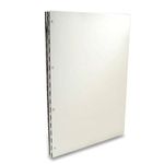 Pina Zangaro Vista, 17" X 11" Screwpost Presentation Book, Portrait Format, Snow White Acrylic Finish.