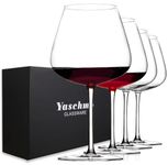 Super Large 30OZ Wine Glasses Set of 4- Hand Blown Crystal Giant Wine Glasses, Big Burgundy Glasses Oversized, Red White Wine,Luxury, Elegant, Ideal Gift for Women,Men,Christmas,Anniversary,Birthday