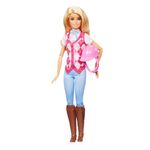 Barbie “Malibu” Doll & Accessories from Barbie Mysteries: The Great Horse Chase, Includes Fashion Doll, Removable Riding Outfit & Helmet