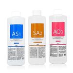 AS1 SA2 AO3 Aqua Peeling Solution, Skin Care Face Serum Dermabrasion Facial Cleansing Serum for Hydrogen Oxygen Beauty Machine