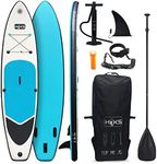 HIKS Double Skin SUP Inflatable TOURING 11'2 3.4m Stand Up Paddle Board Inc Paddle, Pump, Backpack & Leash