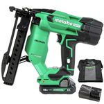Metabo HPT 18V MultiVolt Cordless Stapler Kit | 1/4-Inch 18-Ga Narrow Crown | Accepts 1/2-Inch up to 1-1/2-Inch 18-Ga 1/4-Inch Staples | Includes 18V 2.0Ah Battery | Lifetime Tool Warranty | N1804DA