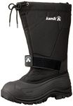 Kamik Men's Greenbay 4 Cold Weather Boot, Black, 8 M US