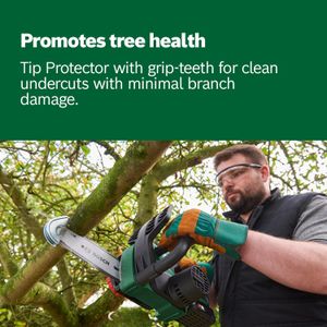 Bosch 18V Cordless Chainsaw – 200mm Bar, Lightweight Garden Tool