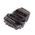 Black Tourmaline Raw Crystals, Large 1.25-2.0" Healing Crystals Natural Rough Stones Crystal for Tumbling, Cabbing, Fountain Rocks, Decoration, Polishing, Wire Wrapping, Wicca & Reiki