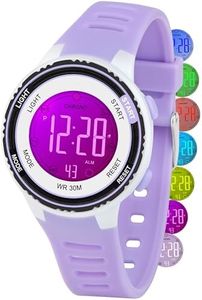 DTKID Digital Kids Watch 30 M Waterproof for Girls Boys 5-16
