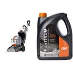 Vax CWGRV011 Rapid Power Revive Carpet Washer, Graphite & 1-9-142060 Platinum Professional Carpet Cleaner Solution, 4L