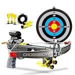 URBNLIVING Kids Crossbow Set With Bolts Target Practice Gun Archery Shooting Garden Toy Fun