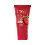 Lakme Blush & Glow Exfoliating Face Wash with Vitamin C Serum, Hydrating and Gentle Facewash with Strawberry Fruit Extracts, 150gm