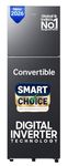 Samsung 256 L, 3 Star, Convertible, Digital Inverter Frost Free Double Door Refrigerator (RT40H30U3FHL, Black DOI, 2026 Model)