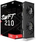 XFX Speedster SWFT210 Radeon RX 7800XT Gaming Graphics Card with 16GB GDDR6 HDMI 3xDP, AMD RDNA 3 RX-78TSWFTFA