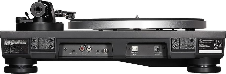 Audio-Technica LP5X Turntable – Black Direct Drive Hi-Fi Record Player