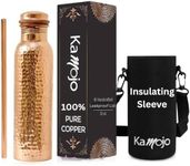 Kamojo Copper Water Bottle for Drin