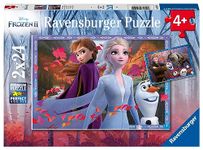 Ravensburger Disney Frozen 2 Jigsaw Puzzles for Kids Age 3 Years Up - Toddler Toys - 2x 24 Pieces