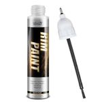 Dark Gun Gray Rim Touch Up Paint, Efficient Car Wheel Scratch Repair for Tesla Model Y 3 X S, Quick and Easy Remover Curb Rash, Color Accurate, Long lasting, Two in One, Resists Water, Uv Rays (Universal Dark Gun Gray)