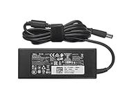 GENUINE Original DELL 90W AC Adapter Charger Power Supply & UK Mains Cable for Latitude Inspiron Precision XPS Studio Laptops, New version PA-3E PA3E PA10 PA-10 AC Adapter