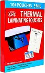 5MIL Thermal Laminating Sheets (100 Count) 9x11.5 inch, Letter Size Dry-Erase Friendly Laminating Pouches, Compatible with Laminators, Crystal Clear Laminated Finish