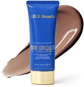 Tattoo Cover Up Makeup Waterproof Concealer for Body leg Makeup 05 Bronze