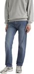 Levi's Men's 505 Regular Fit Jeans, Glowing, 36W / 30L