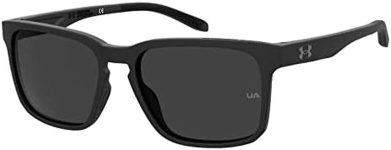 Under Armour Men's UA ASSIST 2 Sunglasses, Matte Black, 57 mm