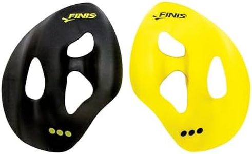 FINIS Iso Swim Training Paddle, Black Gold, Large