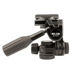 SLIK SH-747 3-Way Pan Head with Arca-Type Quick Release Plate, Black (618-839)