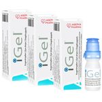 iGel® Moisturizing Eye Drops for Red Itchy Eyes | Artificial Tears for Dry Eyes | Lubricate Eyes with No Preservative Contact Lens Drops| Hyaluronic Acid & Preservative Free | Manufactured in Europe
