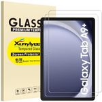 XunyLyee 2-Pack, Screen Protector for Samsung Galaxy Tab A9 Plus/ A9+ 11 inch Tempered Glass Film Bubble Free Easy Installation