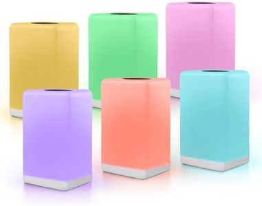 FriendLi Friendship Lamp® - Subscription Required Wi-Fi LED Light for Long Distance Touch Lamp, Perfect Gift for Connection, Best Friend, Relationship, Family, Friendship, Unique Gifts (Set of 6)