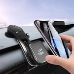 DGN Strong Magnetic Car Phone Mount for Dashboard & Windshield, Adjustable Arm, Adjustable Head, Handsfree Phone Stand, Compatible with iPhone 13 12 11 Pro Max Xs XR X 8, Galaxy s20 Note 10 9