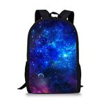 Showudesigns Kids Backpack Planet Galaxy Star Book Bag Satchel for Children Back to School for Girls Boys Age 7/8/9/10/11