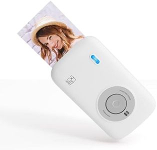 HPRT CP2100 Portable Photo Printer for iPhone & Android, 2 * 3 Instant Color Mini Printer, Bluetooth 5.0, Type-C Charging, Dye-Sublimation Tech, Initial 10 Sheets Included