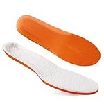 Knixmax Outdoor Lambswool Insoles for Women Men's Warm Soft Comfort Wool Insole with Arch Support Suitable for Boots Cotton Slippers Winter Shoes White UK6