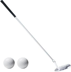 Golf Putter für Rechtshänder Anfänger & Jugend, 33" Golfschläger mit 2 Golfbälle, Mini Golf Set & Golf Trainingshilfen, Ideale Golf Geschenke für Herren & Kinder