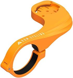 KOM Cycling Orange Garmin Bike Mount from Garmin Edge Mount Designed for Garmin Edge 530 and Other Garmin Models