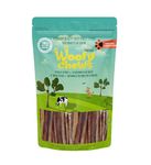 Woofy chews Standard Bully Sticks for Dogs 6 inch (pack of 10) Single Ingredient Beef Pizzle with Low Natural Scent (Medium Dogs)