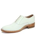 Handmade Goodyear Welted Calf Leather White DerMen Size Shoes For Men Size 9