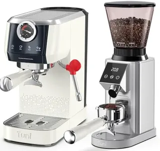 Tuni G1-S Espresso Grinder and E2 Espresso Machine, 58mm Coffee Machine System.