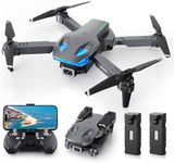 Foldable Drone with Camera for Kids/Adults/Beginners | Foldable RC Quadcopter Toys, Birthday Present for Boys Girls