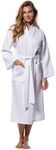 Turquaz Lightweight Full-Length Robes For Women Waffle Kimono Bathrobe - Soft, Fast-Drying, Long-Lasting Cotton Blend Unisex