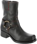 Fly London Women's Reva010fly Ankle Boot, Black Red, 7.5 US