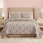 Vera Bradley Enchanted Mandala 3-Piece Reversible Quilt Set, Full/Queen, Multi