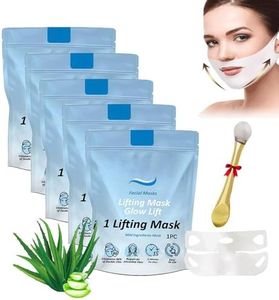 5Pcs Chinology Chin Lifting Mask - Double Chin Reducer, Jawline Firming Mask For Face And Neck,Reusable,Say Goodbye To Your Double Chin Now