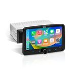 BOSS Audio Systems BCPA8 Car Stereo - Apple CarPlay, Android Auto, Single Din, 8 Inch Touchscreen, Bluetooth and Hands-Free Calling, No CD DVD Player, AM/FM Radio Receiver