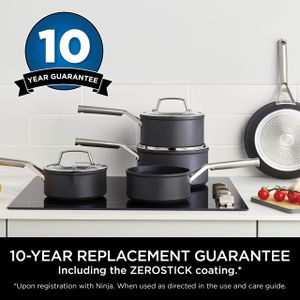 Ninja Foodi ZEROSTICK 5-Piece Pan Set – Non-Stick Cookware