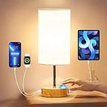 KPQ 【Upgraded】 Bedside Lamp Touch C