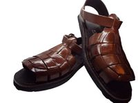 GCenterprise guaraches para Hombre, Mexican Sandals, Black Huaraches, Mexican Huaraches for Men, Alacran (Numeric_12)