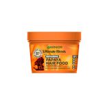 Garnier Hair Food 3-in-1 Hair Treatment Mask, Intensely Nourishes and Repairs Hair, For Damaged Hair, No Silicones, Vegan Formula, Papaya, Ultimate Blends, 400ml